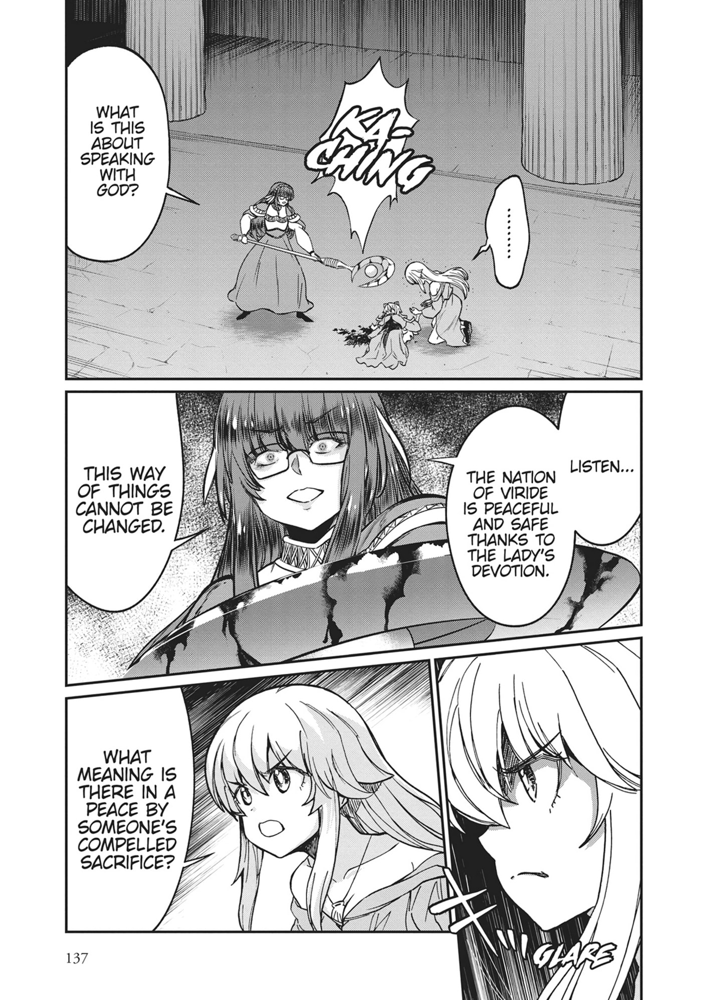 Becoming a Princess Knight and Working at a Yuri Brothel Chapter 36 page 3 - 