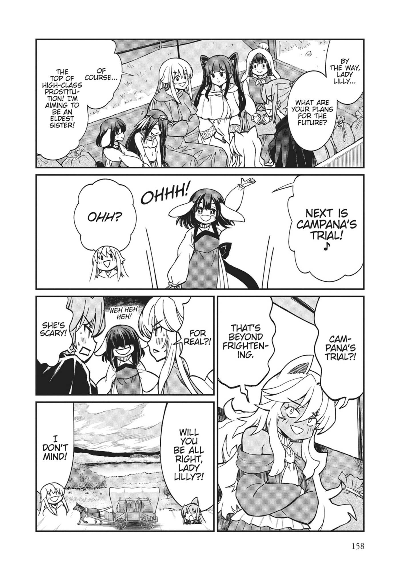 Becoming a Princess Knight and Working at a Yuri Brothel Chapter 36 page 22 - 
