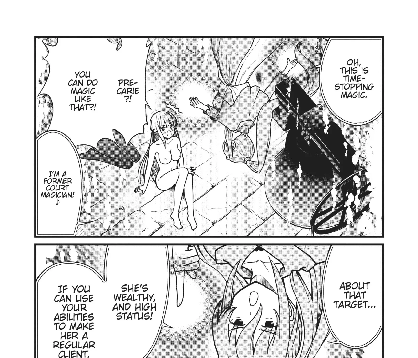 Becoming a Princess Knight and Working at a Yuri Brothel Chapter 4 page 31 - 