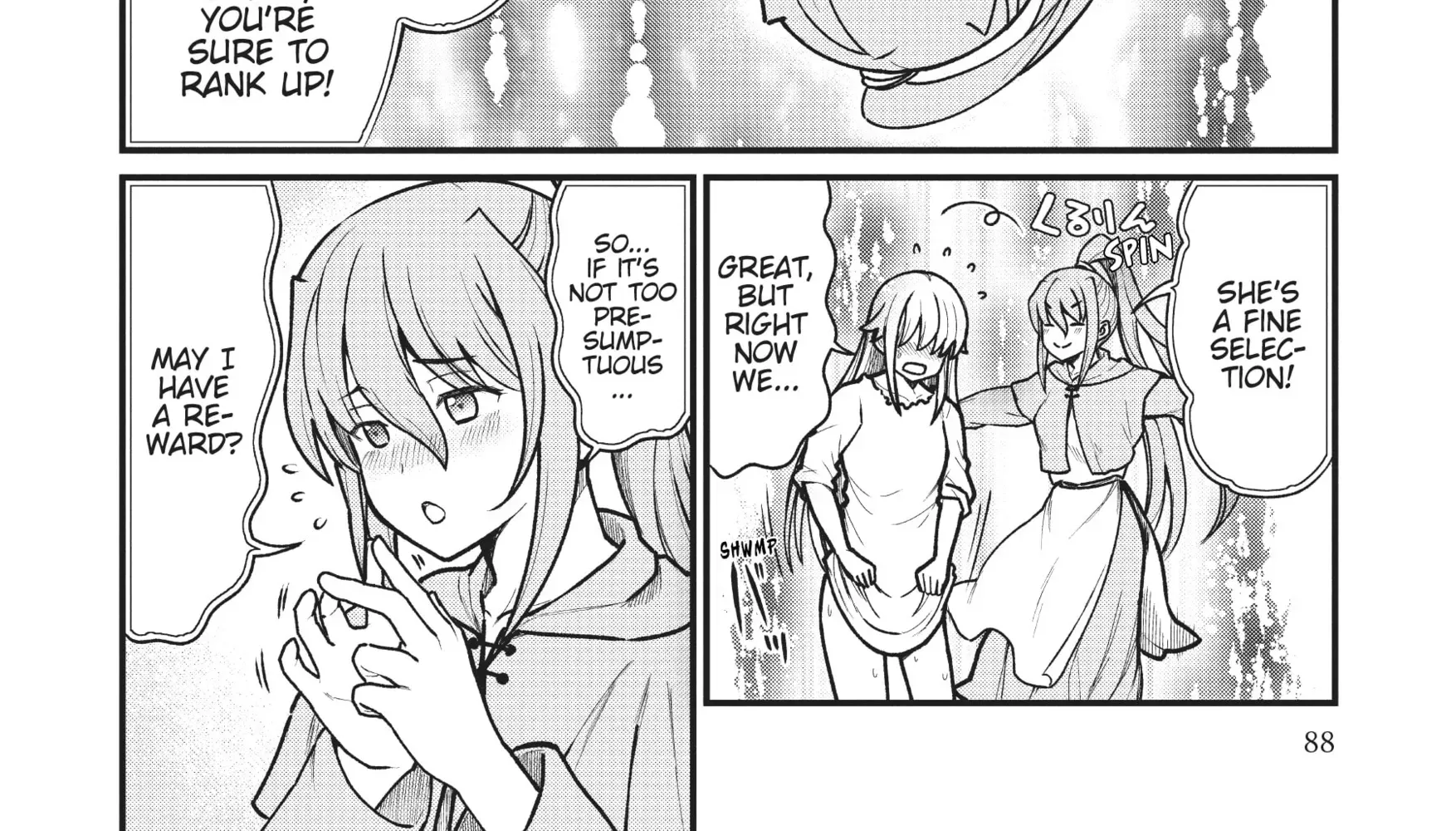 Becoming a Princess Knight and Working at a Yuri Brothel Chapter 4 page 32 - 