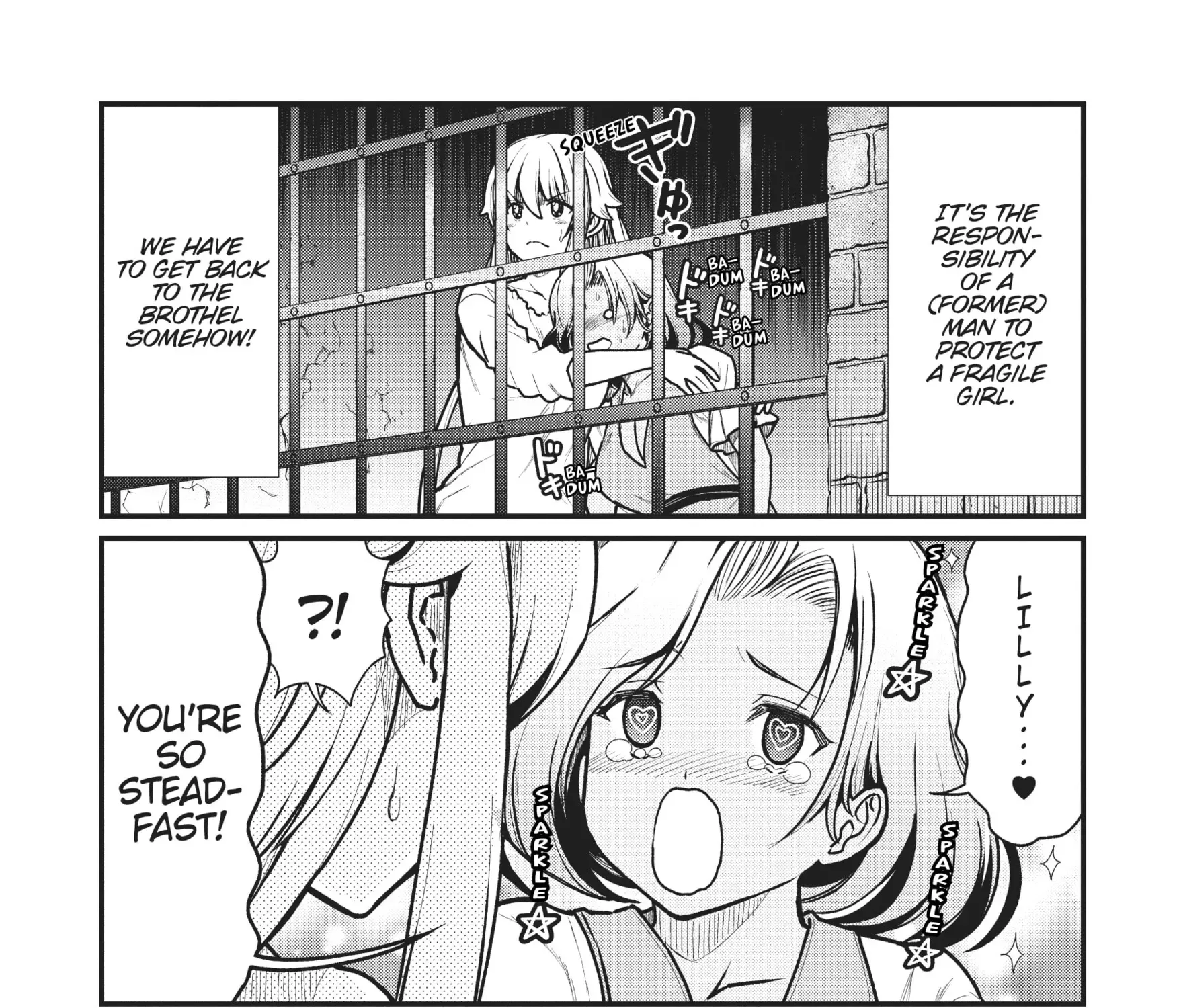 Becoming a Princess Knight and Working at a Yuri Brothel Chapter 4 page 5 - 