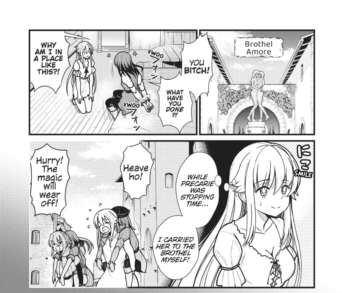 Becoming a Princess Knight and Working at a Yuri Brothel Chapter 5 page 5 - 