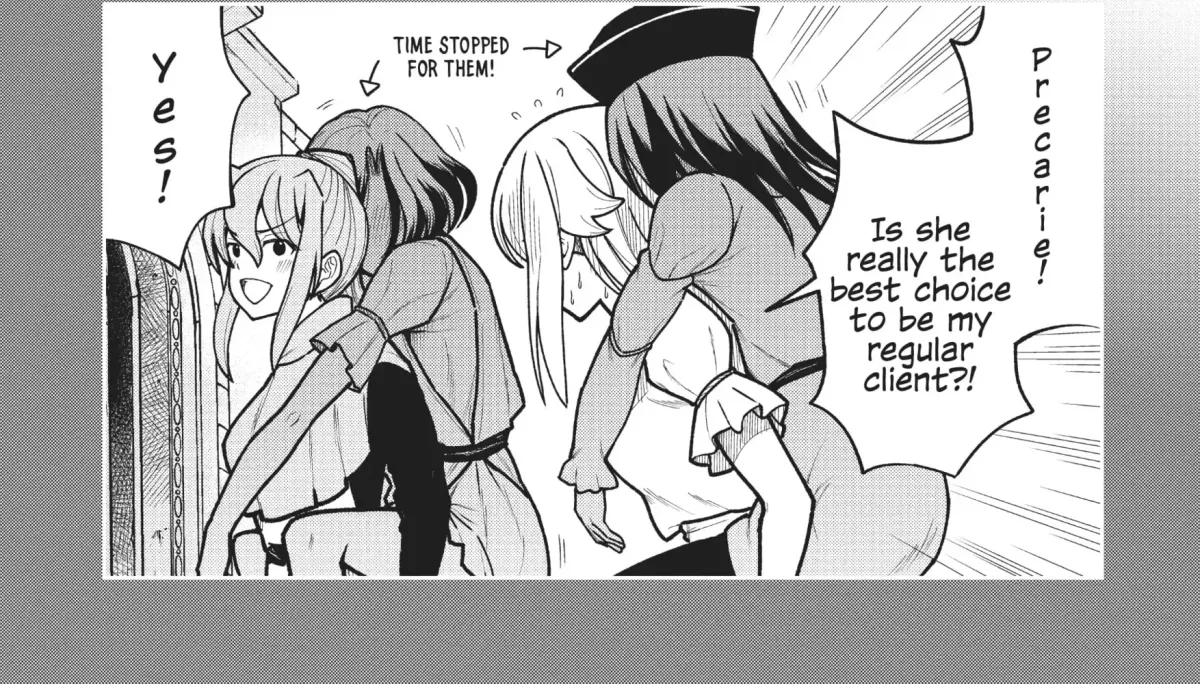 Becoming a Princess Knight and Working at a Yuri Brothel Chapter 5 page 6 - 