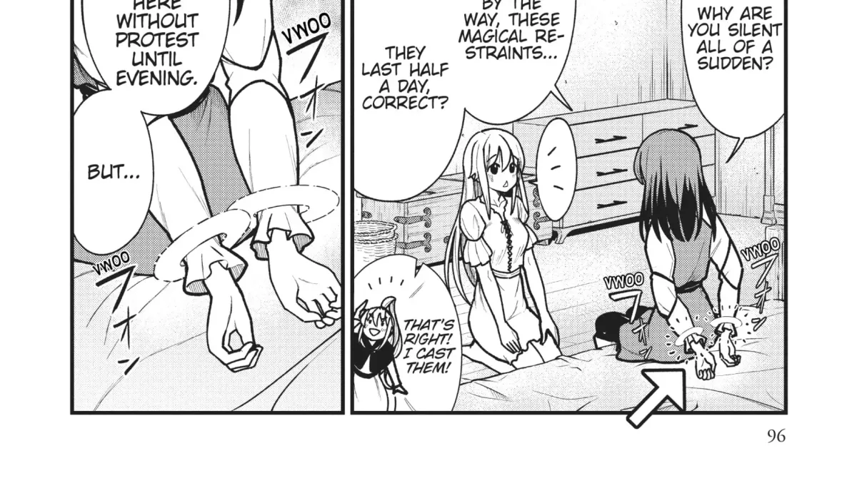 Becoming a Princess Knight and Working at a Yuri Brothel Chapter 5 page 8 - 