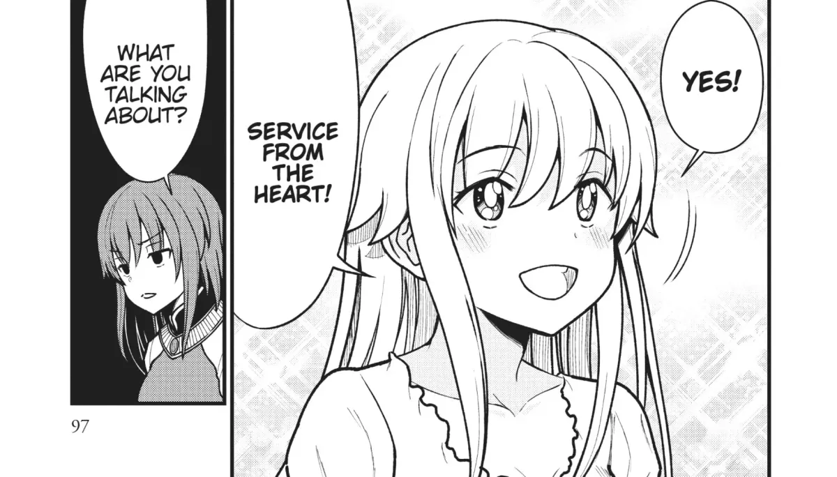 Becoming a Princess Knight and Working at a Yuri Brothel Chapter 5 page 10 - 