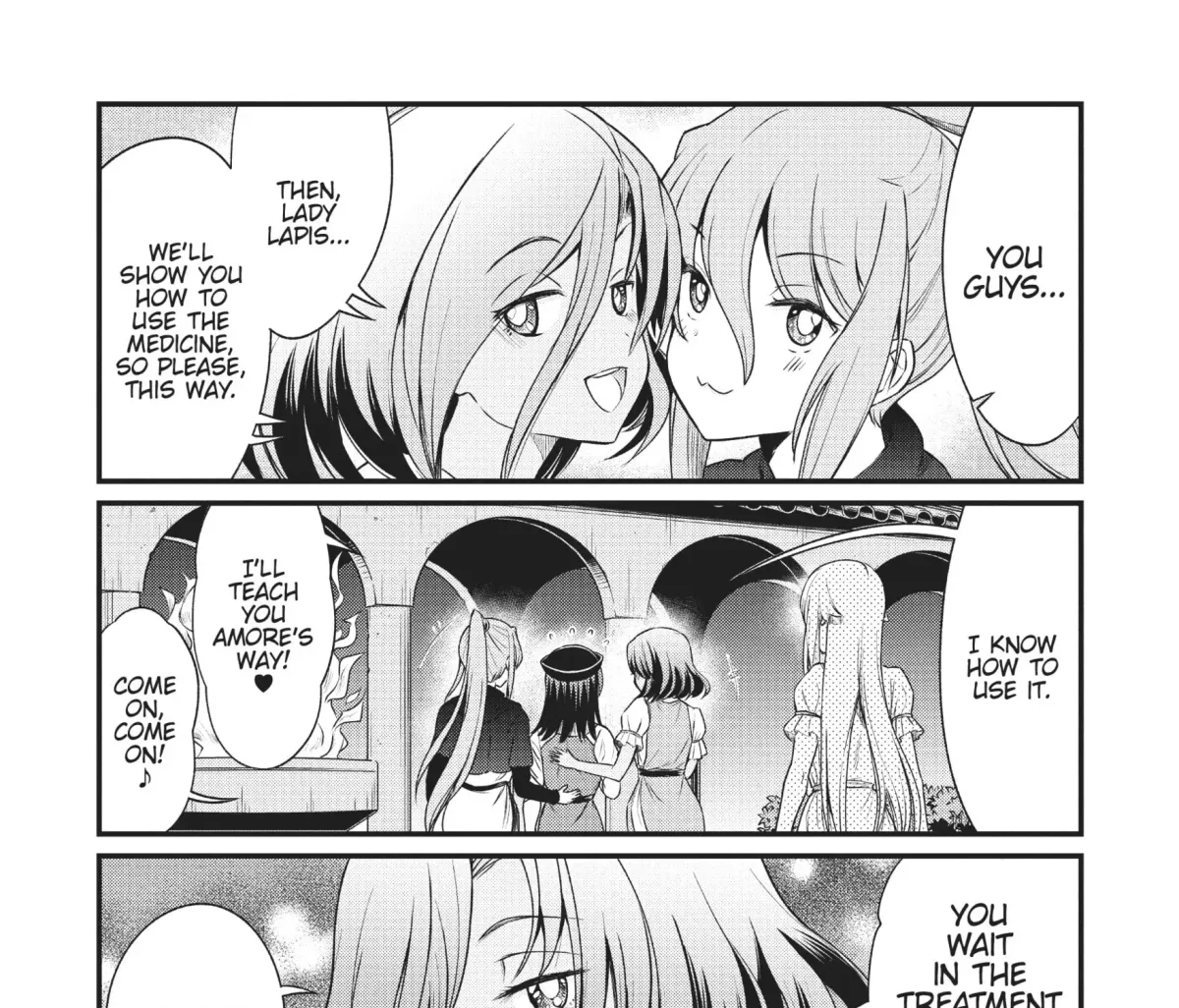 Becoming a Princess Knight and Working at a Yuri Brothel Chapter 6 page 11 - 