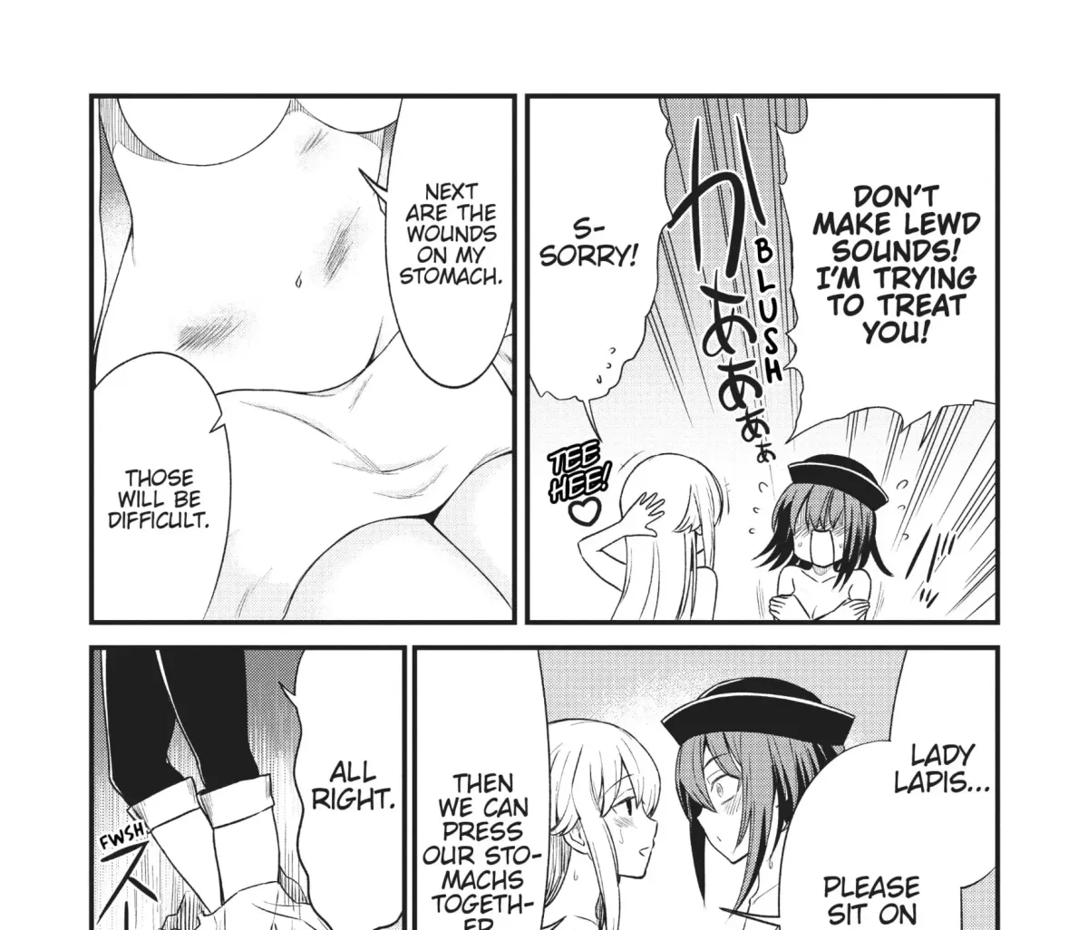 Becoming a Princess Knight and Working at a Yuri Brothel Chapter 6 page 23 - 