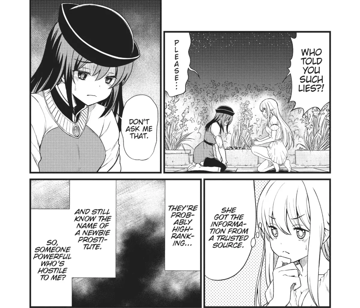 Becoming a Princess Knight and Working at a Yuri Brothel Chapter 6 page 7 - 