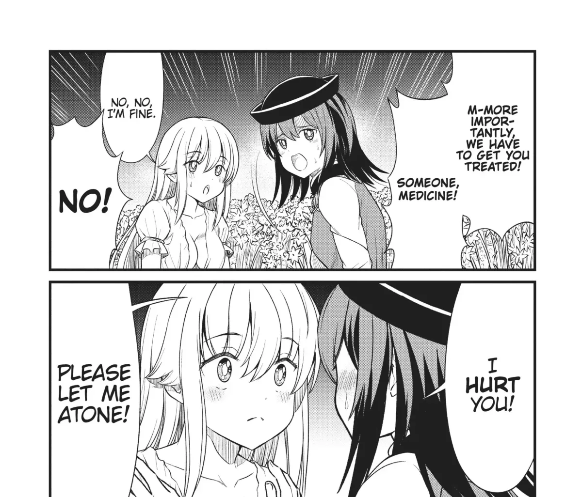 Becoming a Princess Knight and Working at a Yuri Brothel Chapter 6 page 9 - 