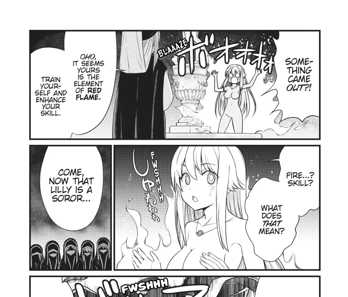 Becoming a Princess Knight and Working at a Yuri Brothel Chapter 7 page 17 - 