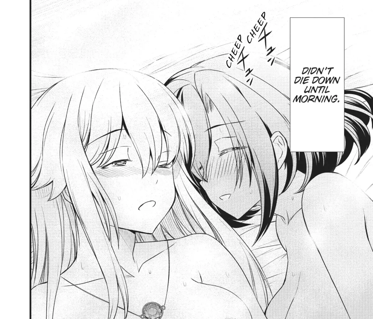 Becoming a Princess Knight and Working at a Yuri Brothel Chapter 7 page 35 - 
