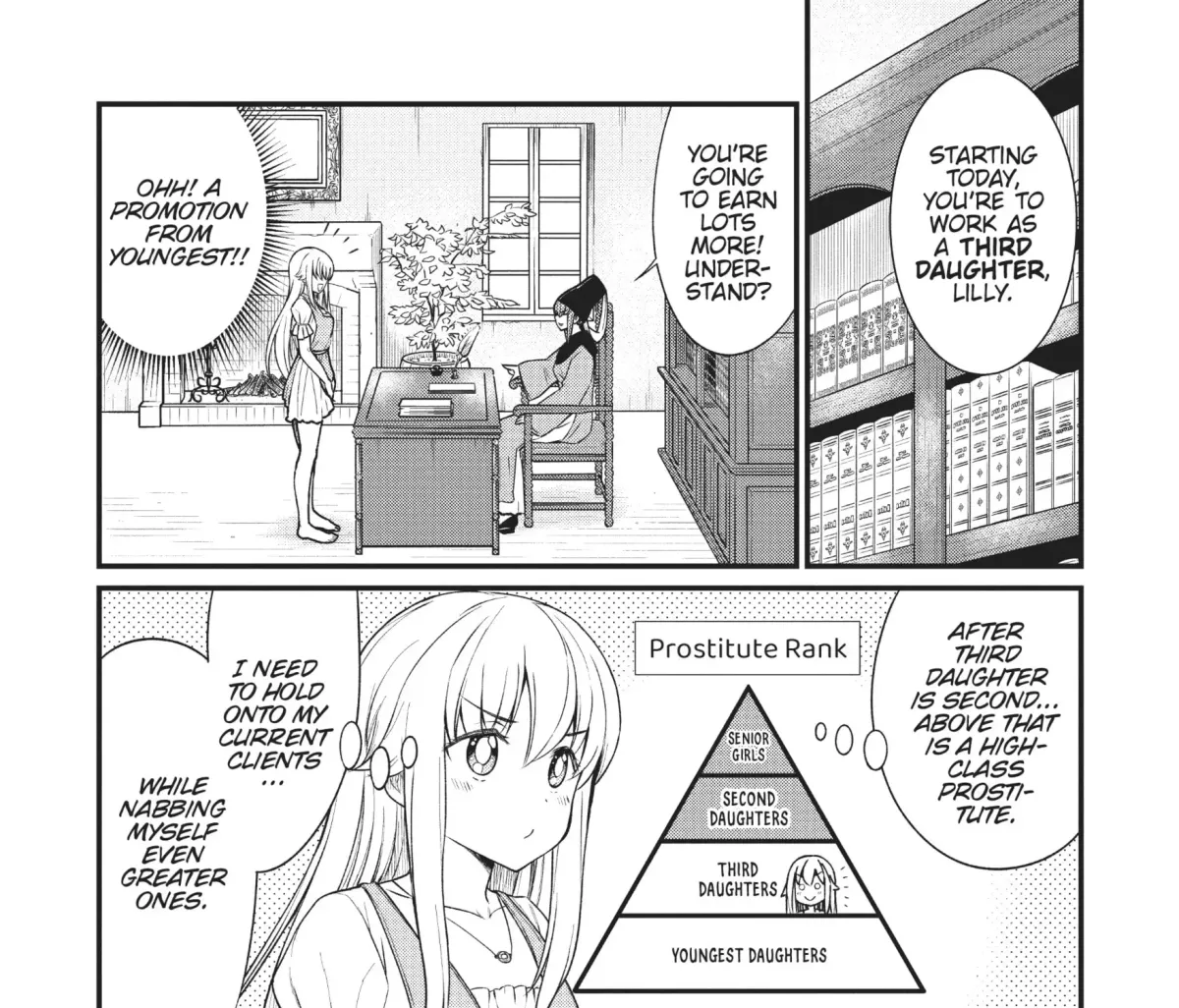 Becoming a Princess Knight and Working at a Yuri Brothel Chapter 7 page 37 - 
