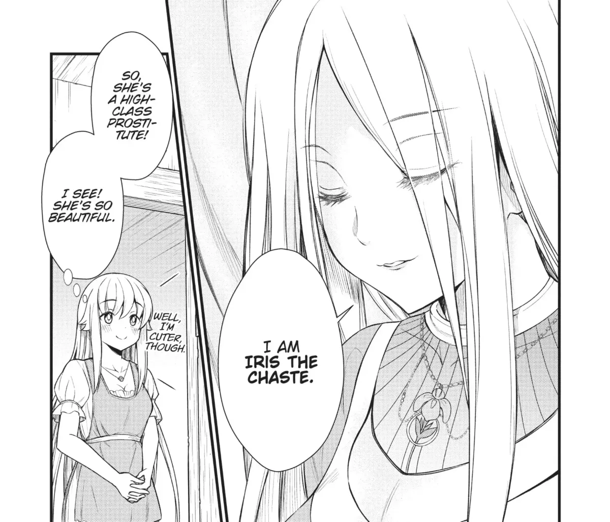 Becoming a Princess Knight and Working at a Yuri Brothel Chapter 7 page 41 - 