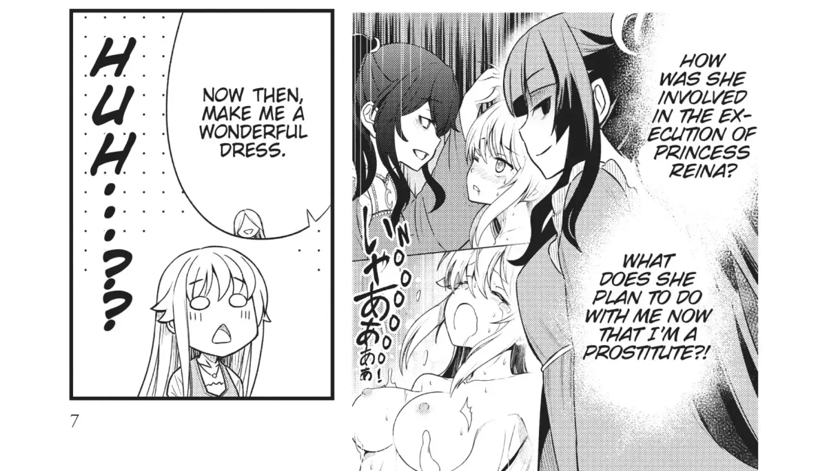 Becoming a Princess Knight and Working at a Yuri Brothel Chapter 8 page 16 - 