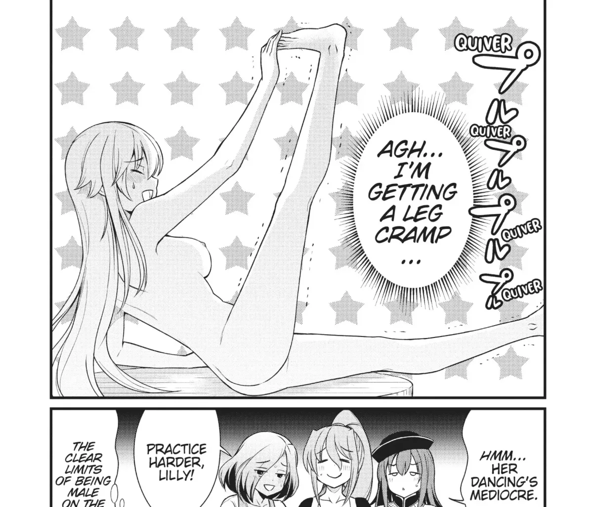 Becoming a Princess Knight and Working at a Yuri Brothel Chapter 8 page 35 - 