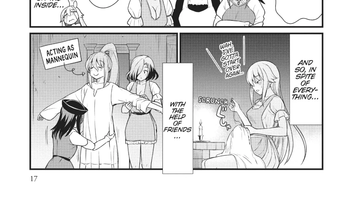 Becoming a Princess Knight and Working at a Yuri Brothel Chapter 8 page 36 - 