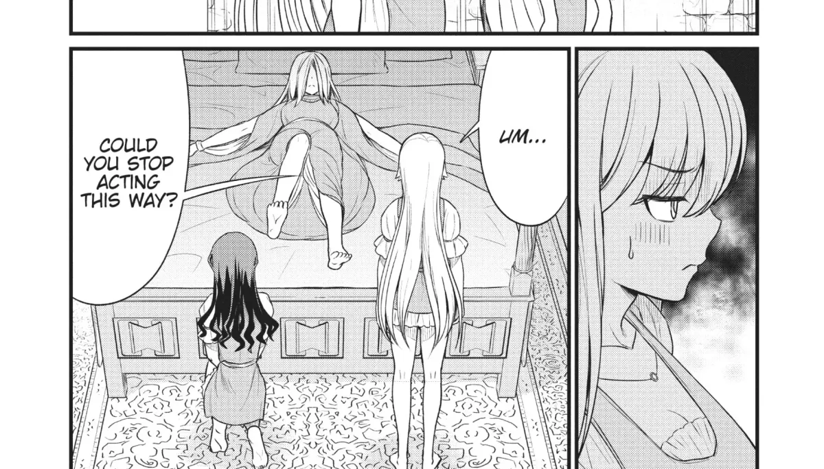 Becoming a Princess Knight and Working at a Yuri Brothel Chapter 8 page 44 - 
