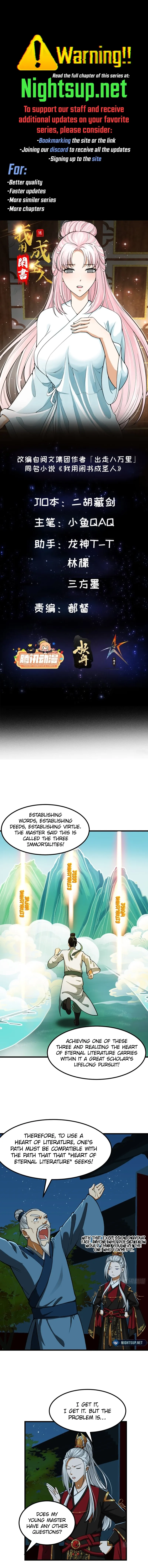 Becoming a Saint by Leisure Reading Chapter 17 page 1 - 
