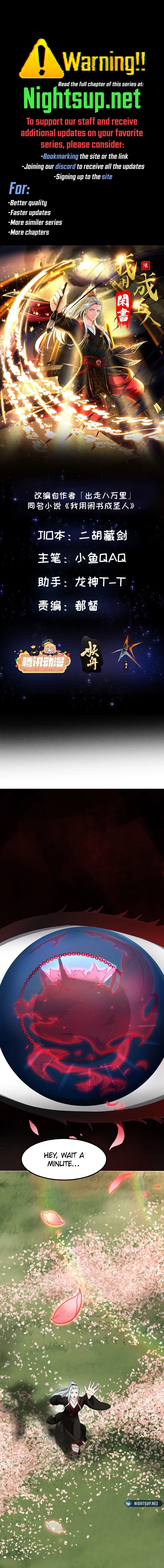 Becoming a Saint by Leisure Reading Chapter 2 page 1 - 