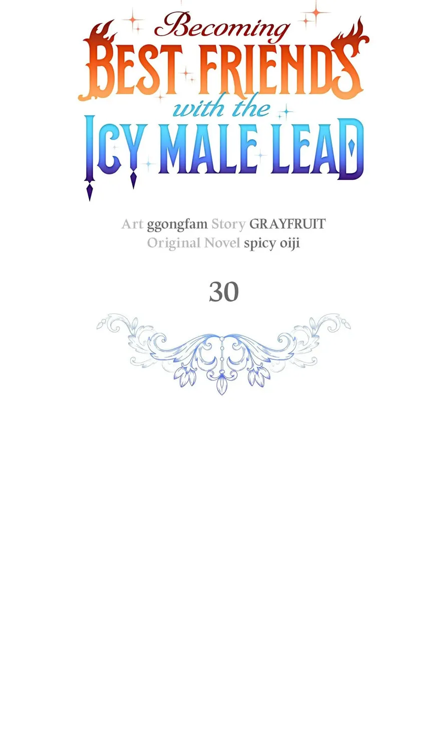Becoming Best Friends With the Icy Male Lead Chapter 30 page 36 - 