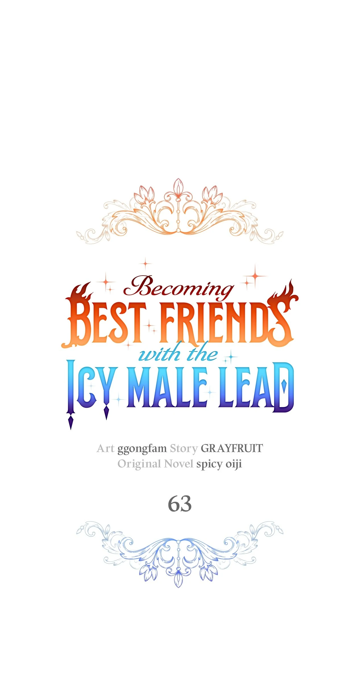 Becoming Best Friends With the Icy Male Lead Chapter 63 page 49 - 