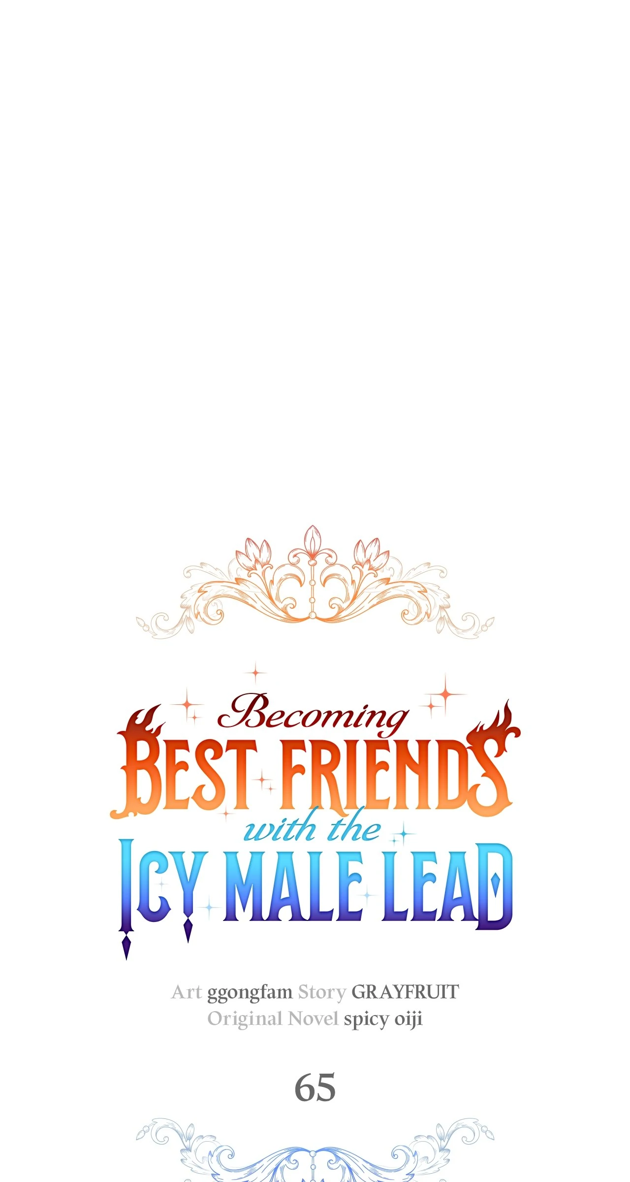 Becoming Best Friends With the Icy Male Lead Chapter 65 page 39 - 