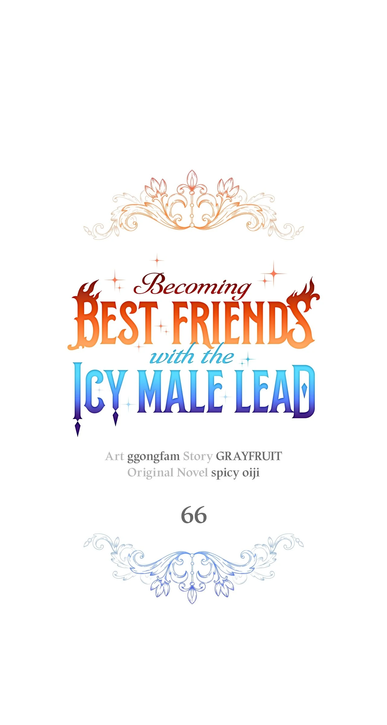 Becoming Best Friends With the Icy Male Lead Chapter 66 page 27 - 
