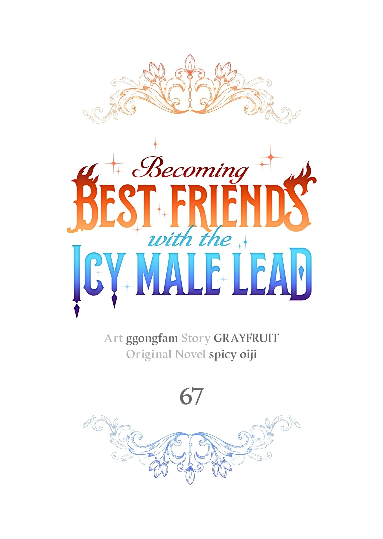 Becoming Best Friends With the Icy Male Lead Chapter 67 page 2 - 