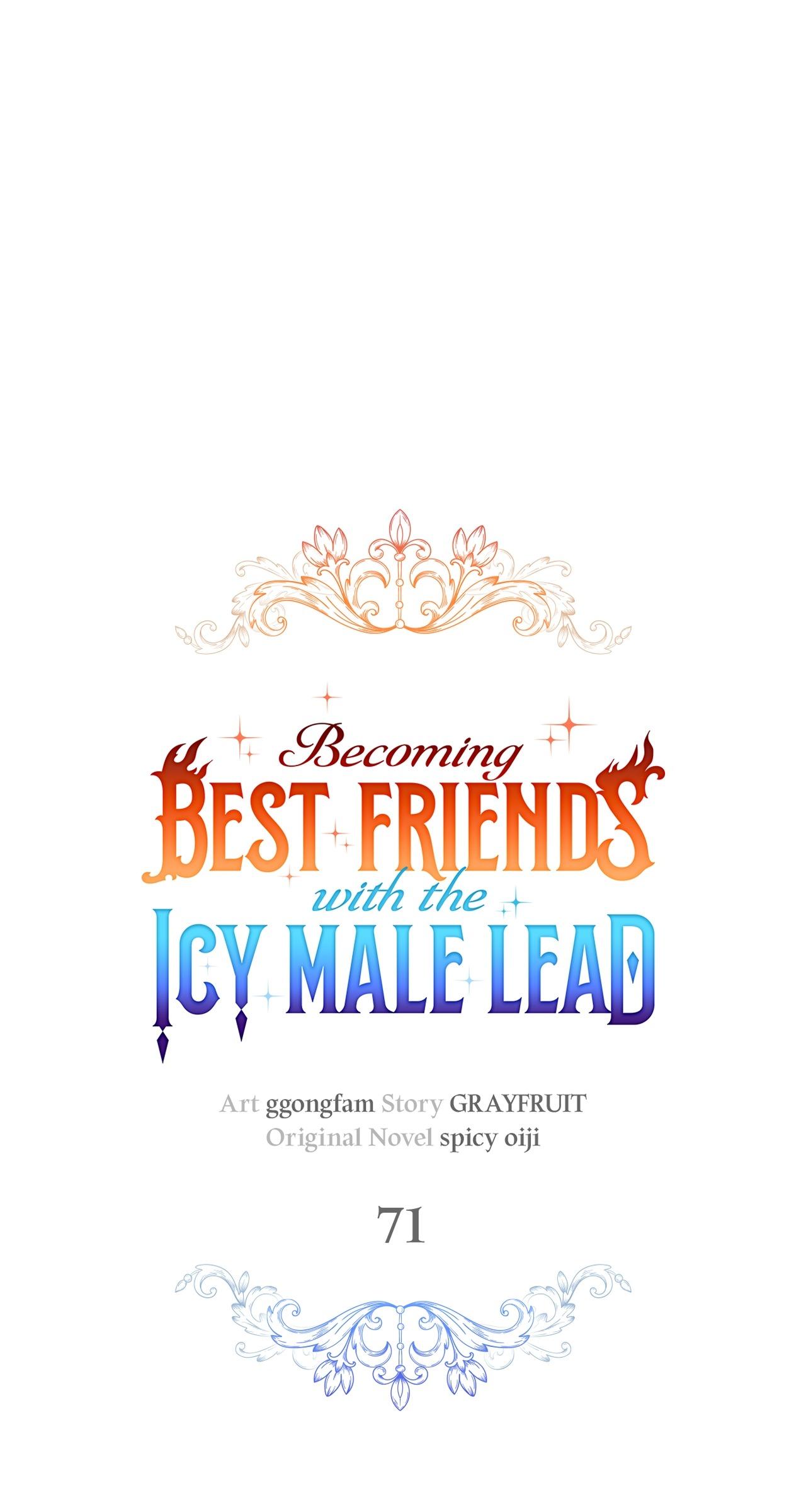 Becoming Best Friends With the Icy Male Lead Chapter 71 page 26 - 