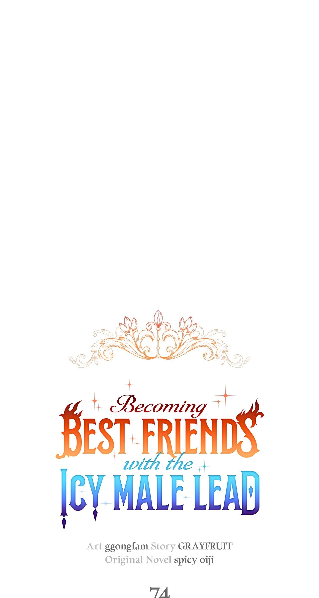 Becoming Best Friends With the Icy Male Lead Chapter 74 page 39 - 
