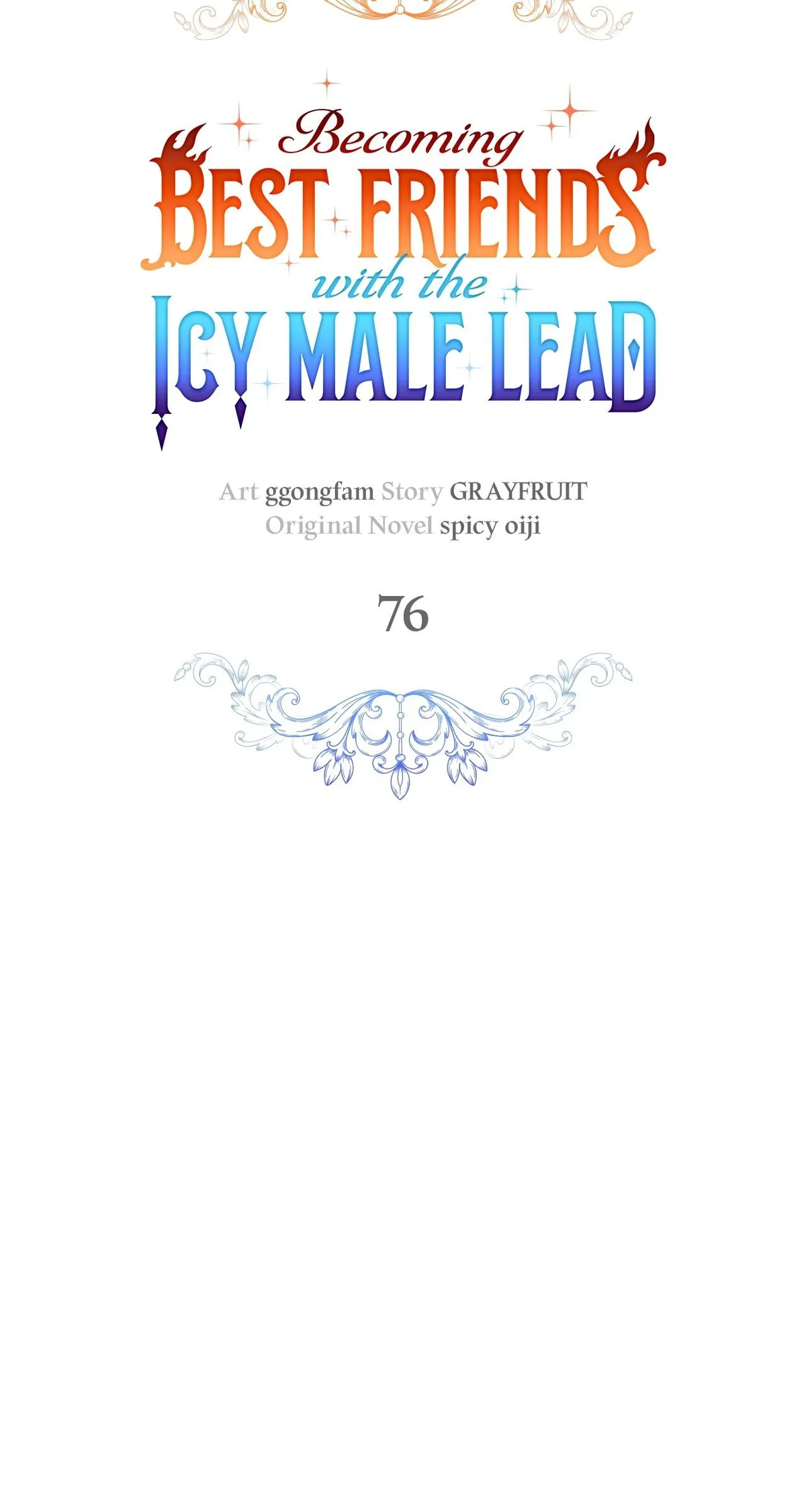 Becoming Best Friends With the Icy Male Lead Chapter 76 page 36 - 
