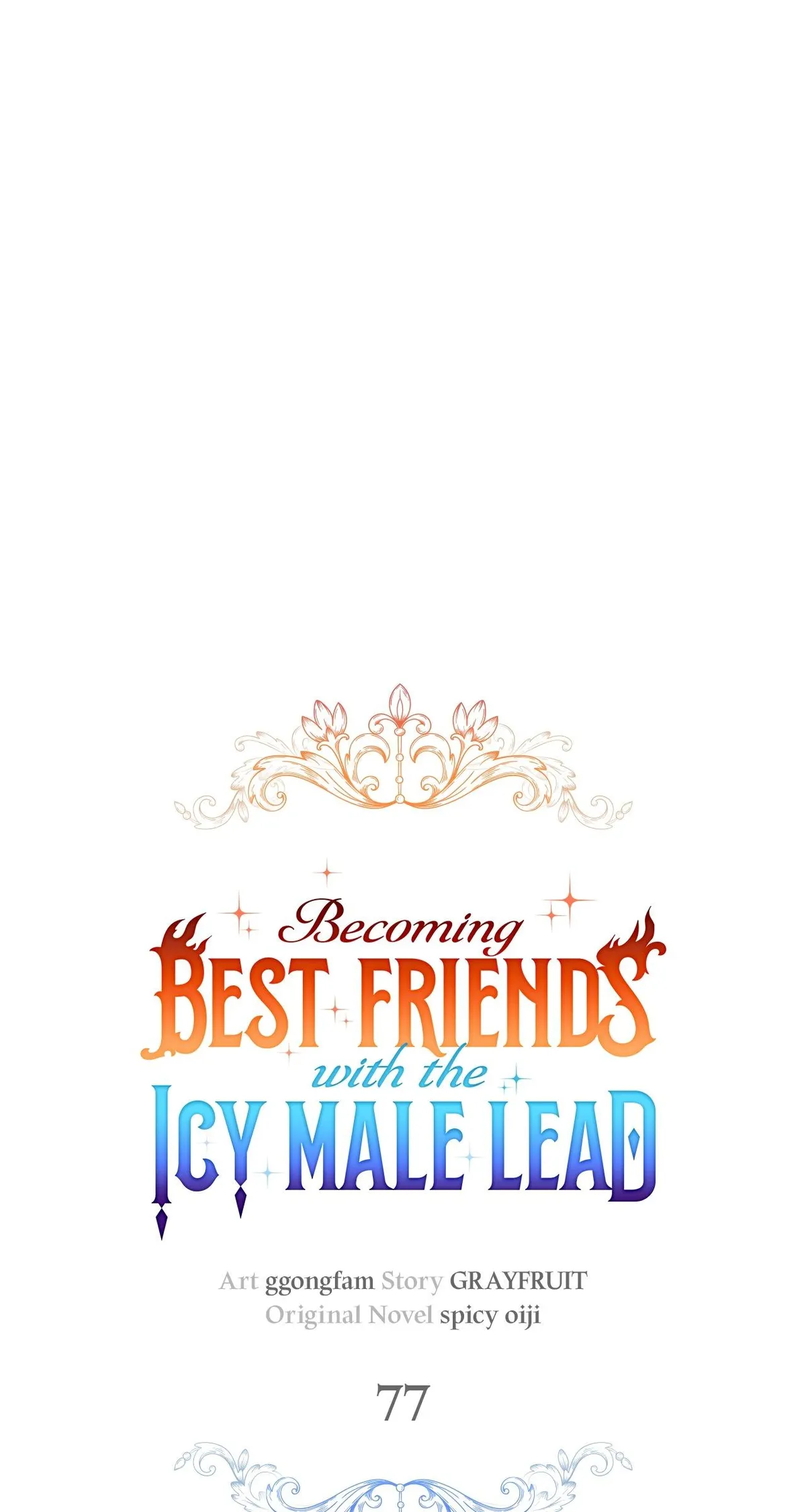 Becoming Best Friends With the Icy Male Lead Chapter 77 page 38 - 