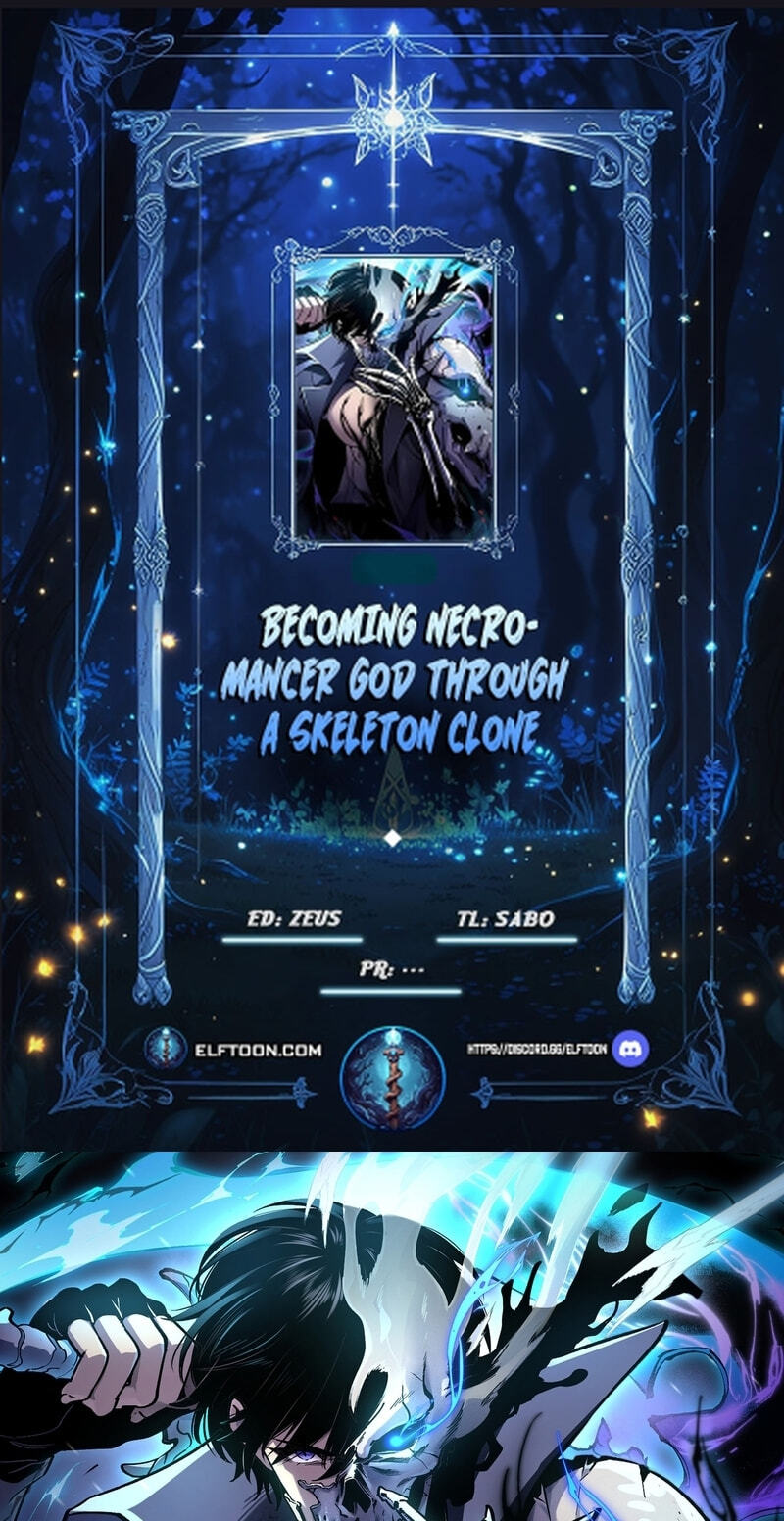 Becoming Necromancer God Through a Skeleton Clone Chapter 7 page 1 - 