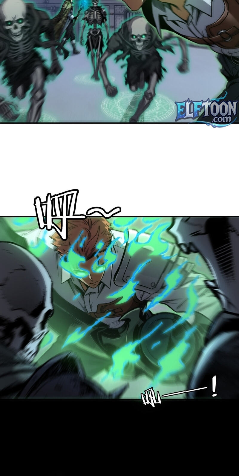 Becoming Necromancer God Through a Skeleton Clone Chapter 7 page 33 - 
