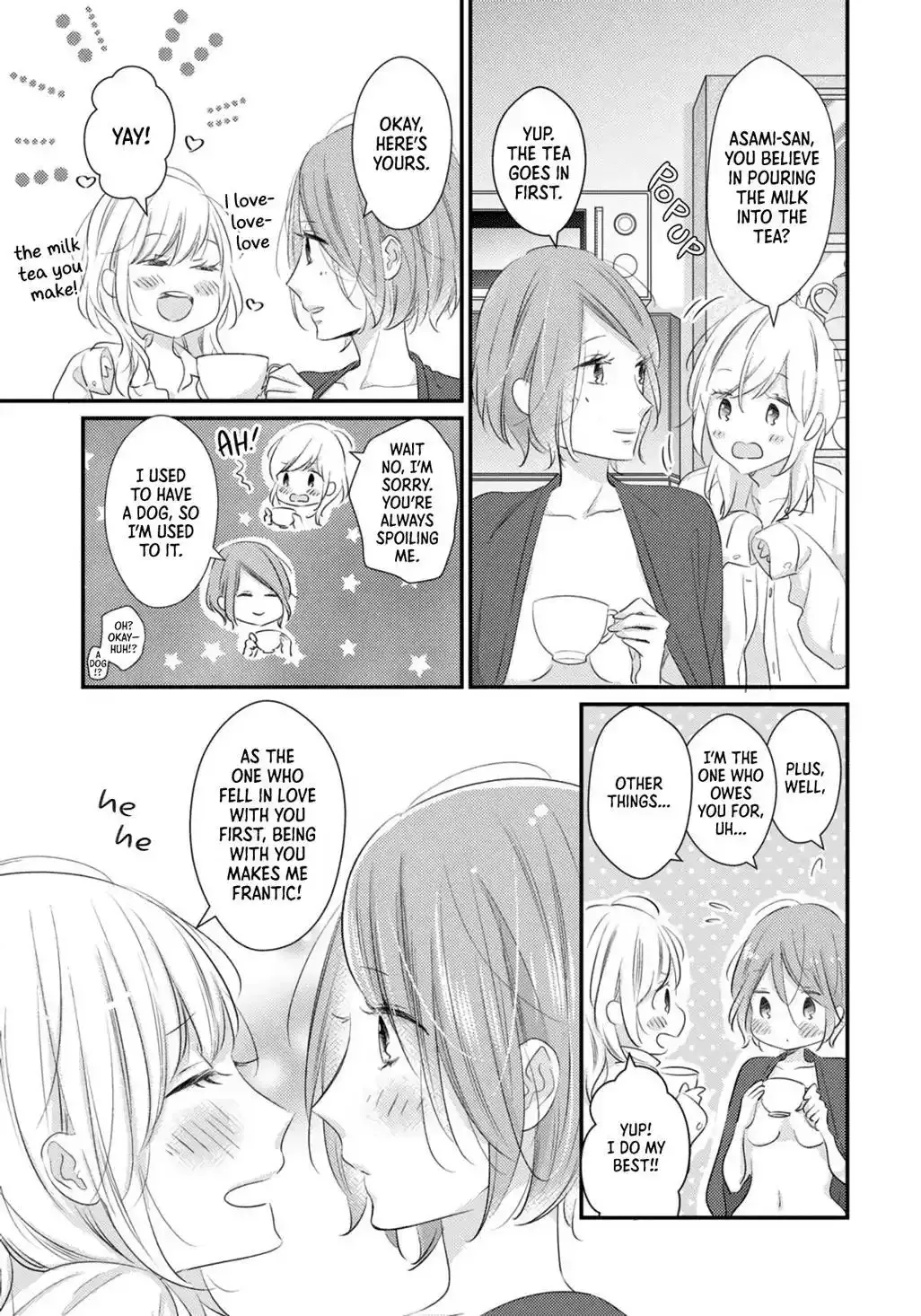 Bedroom Telepathy Chapter 3 page 12 - 
