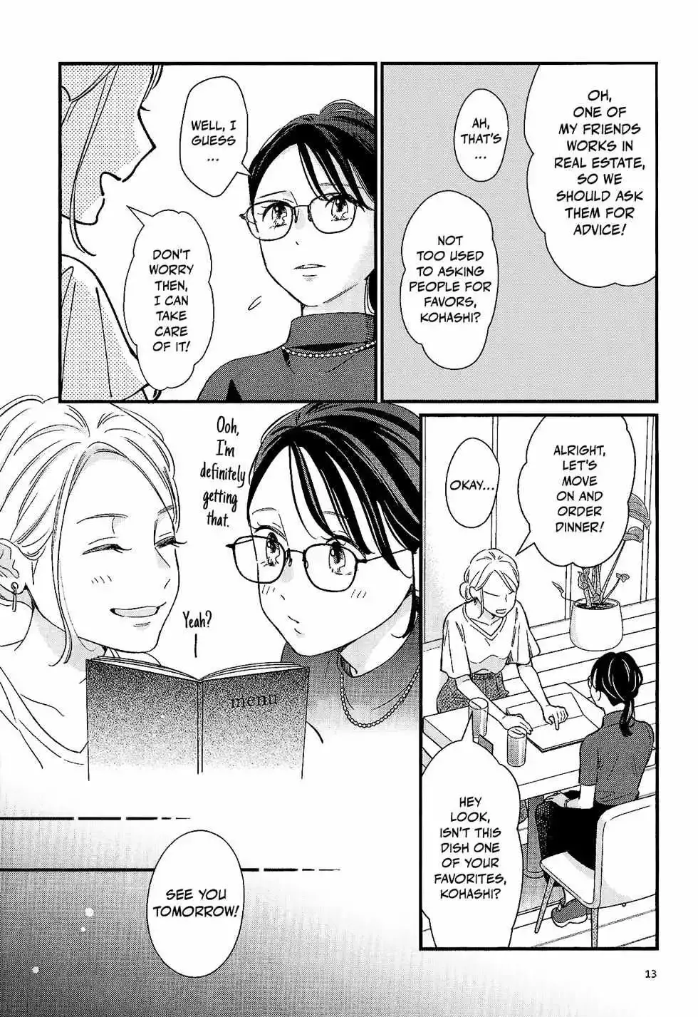 Bedroom Telepathy Chapter 4 page 13 - 