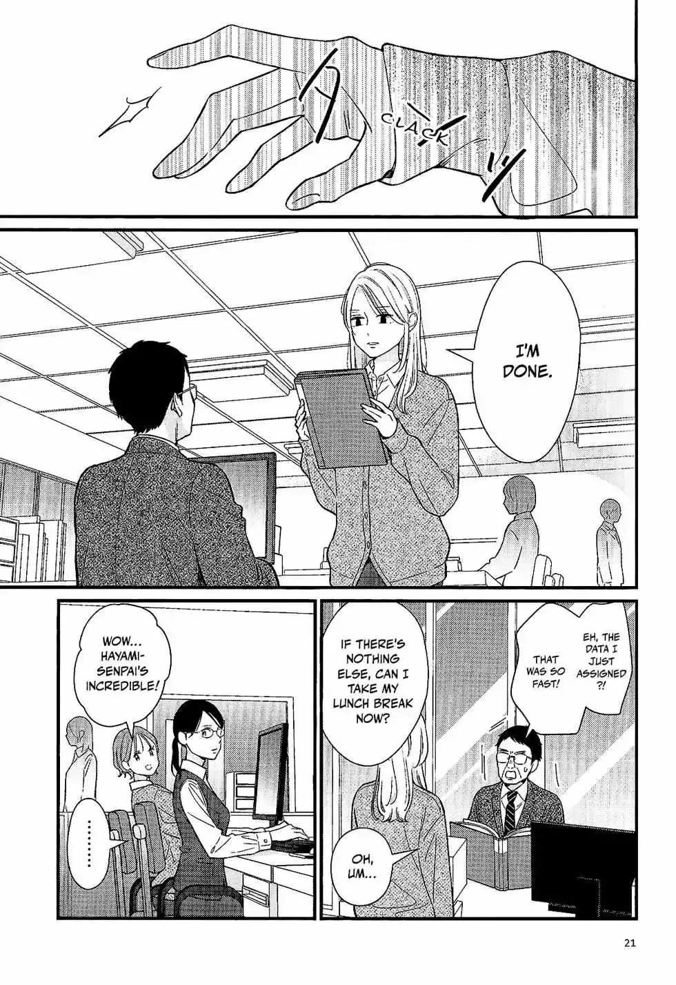 Bedroom Telepathy Chapter 4 page 21 - 