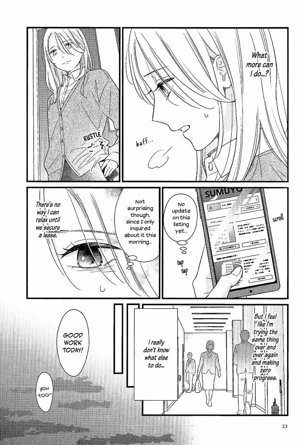 Bedroom Telepathy Chapter 4 page 23 - 