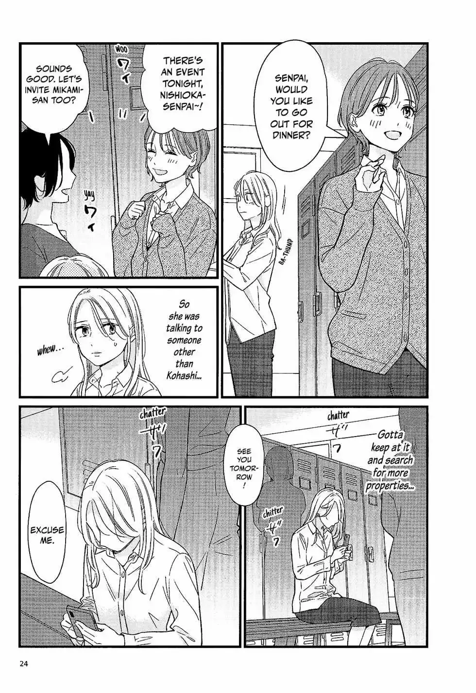 Bedroom Telepathy Chapter 4 page 24 - 