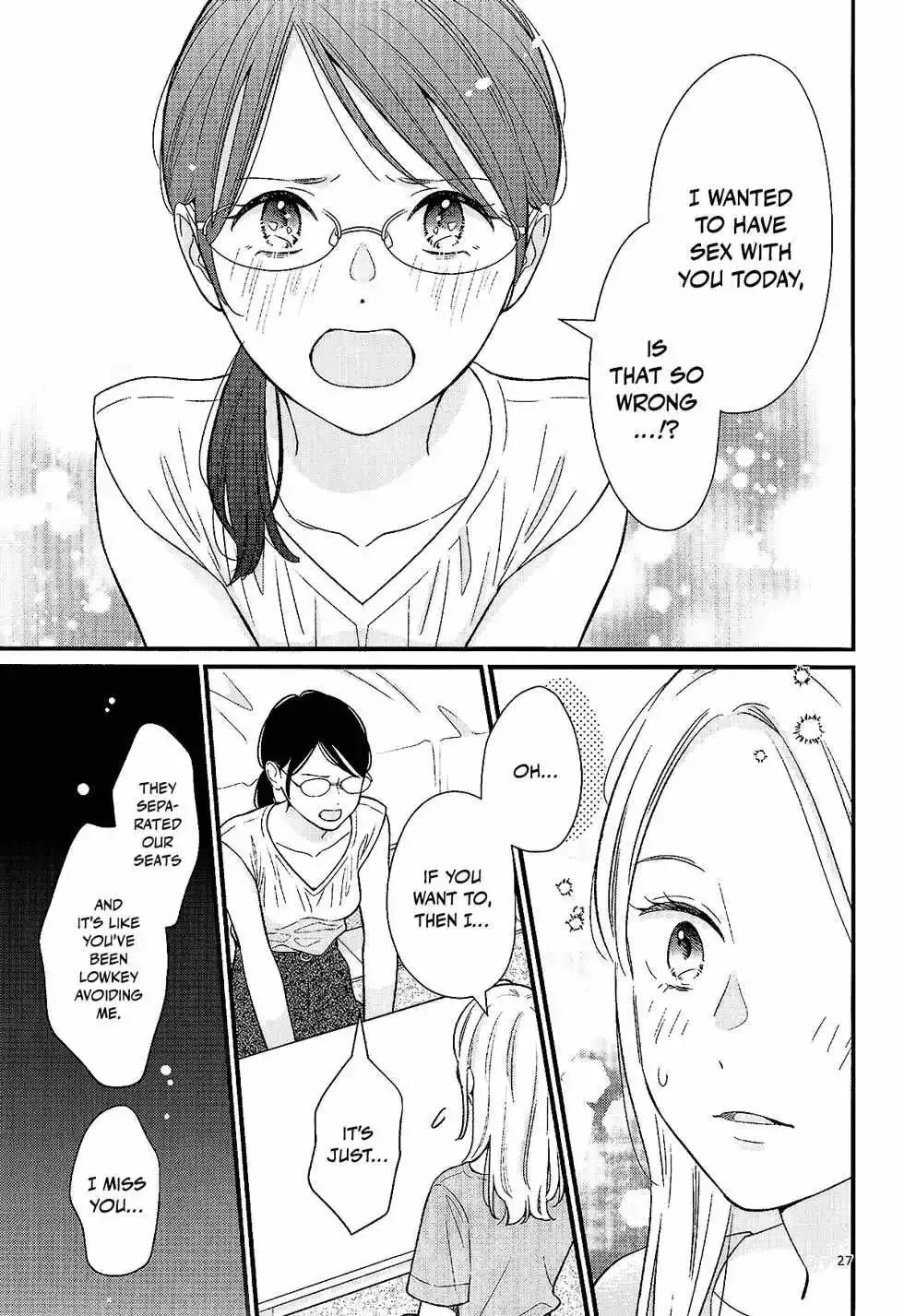 Bedroom Telepathy Chapter 4 page 27 - 