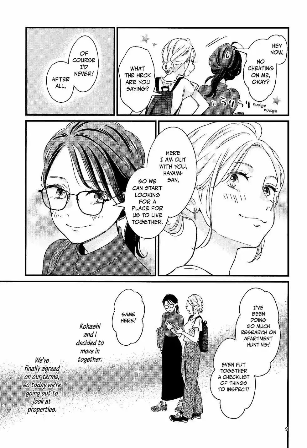 Bedroom Telepathy Chapter 4 page 9 - 