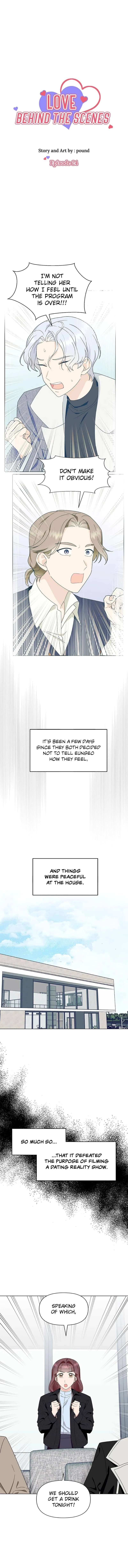 Behind the Scenes Chapter 24 page 1 - 