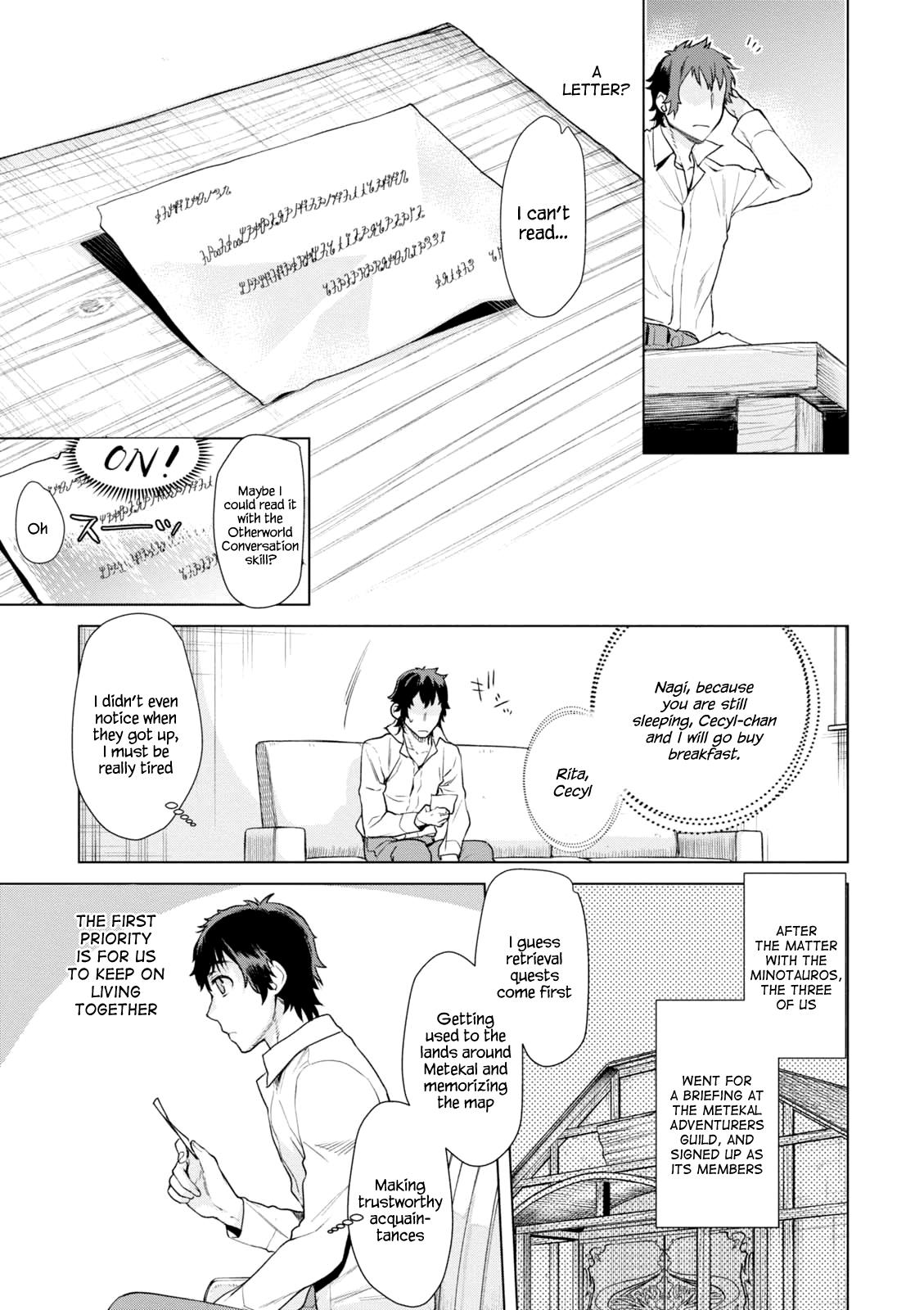 Being Able to Edit Skills in Another World I Gained OP Waifus Chapter 10 page 3 - 
