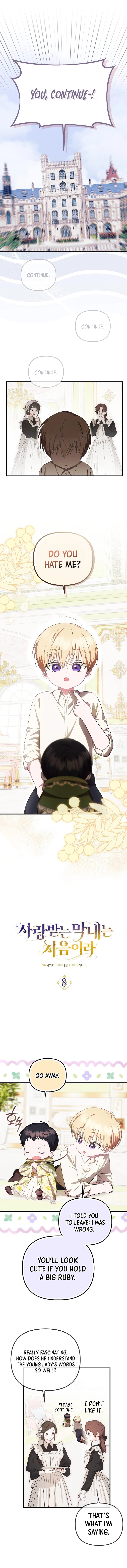 Being Loved for the First Time Chapter 8 page 9 - 
