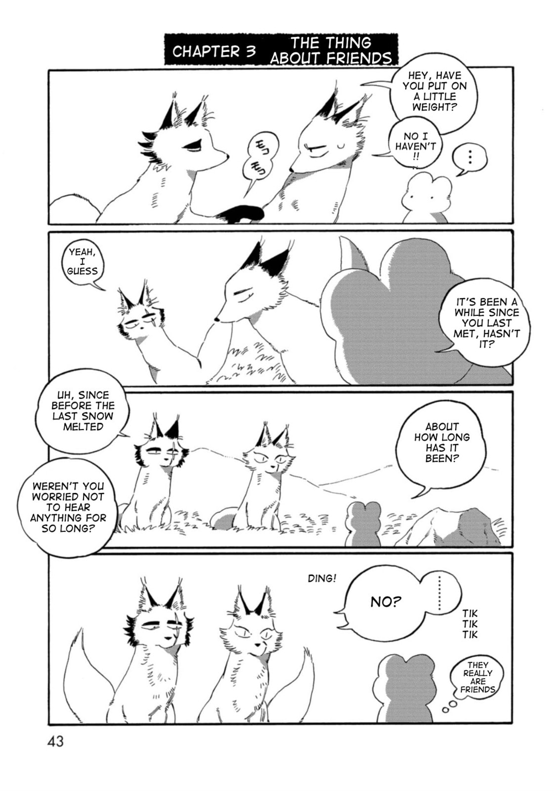 Beneath the Fur Chapter 3 page 1 - 