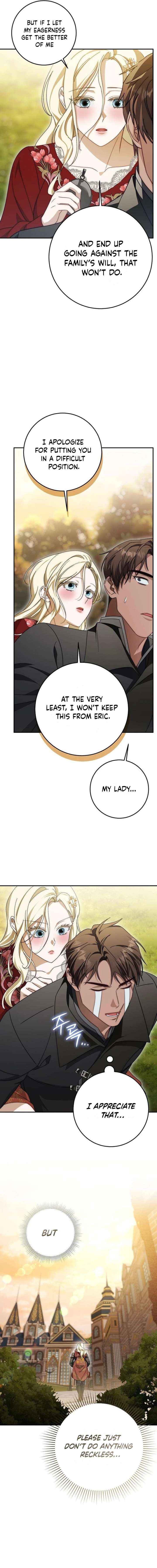 Beneath the Surviving Princess Joyful Facade Chapter 100 page 12 - 