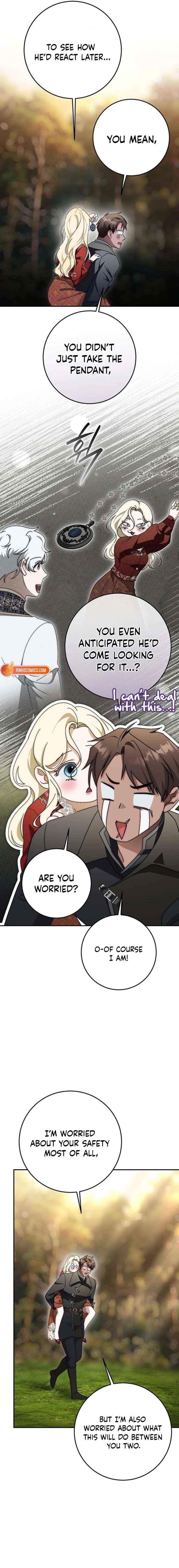 Beneath the Surviving Princess Joyful Facade Chapter 100 page 9 - 