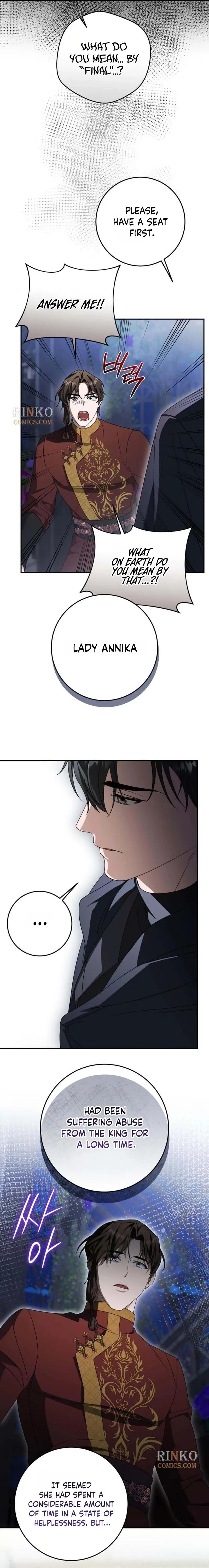 Beneath the Surviving Princess Joyful Facade Chapter 103 page 12 - 