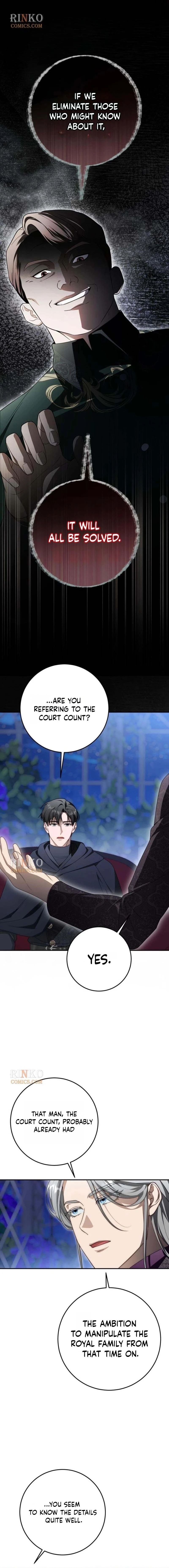 Beneath the Surviving Princess Joyful Facade Chapter 104 page 14 - 