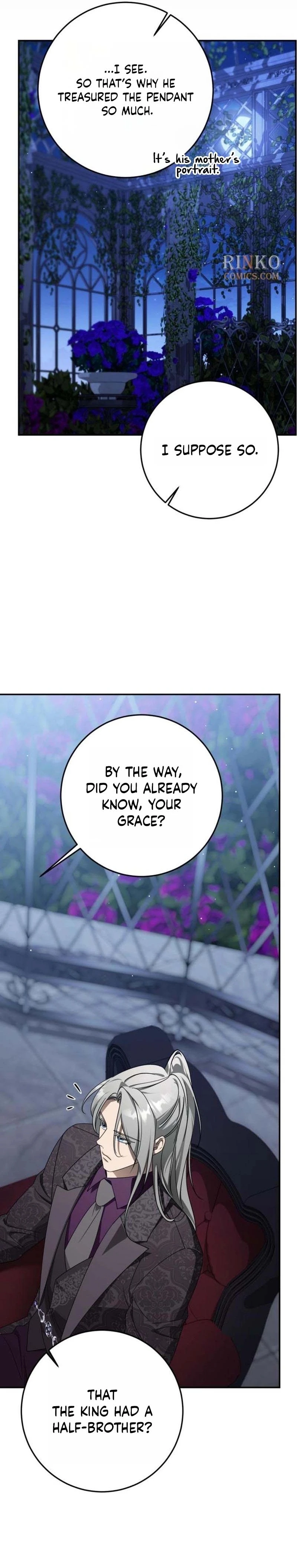 Beneath the Surviving Princess Joyful Facade Chapter 104 page 8 - 